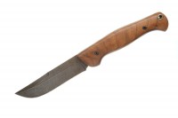 Нож складной "Варяг" (дамасская сталь), орех