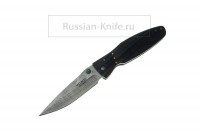 - Нож складной Mcusta MC-0181D, дамасская сталь, рукоять - микарта