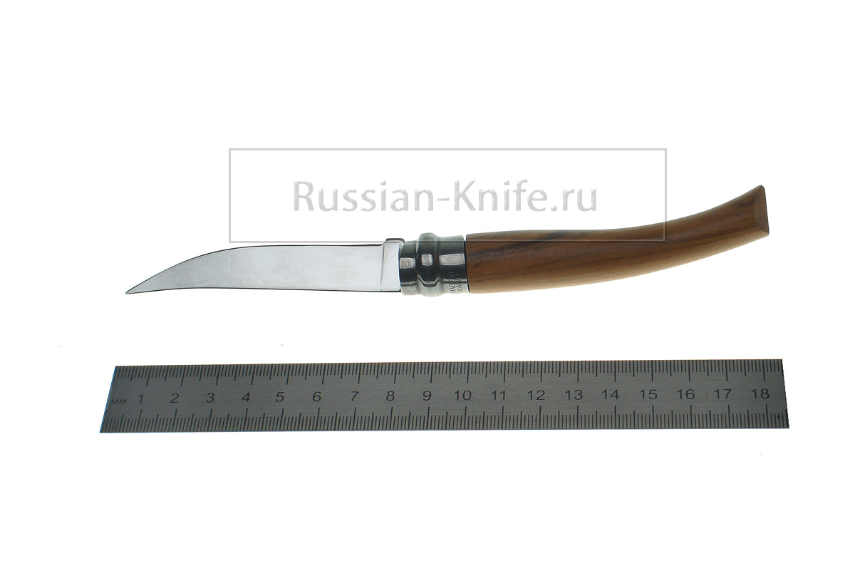 - Нож "OPINEL" №8, #001144, филейный Effile 8 Olivier, 80 мм