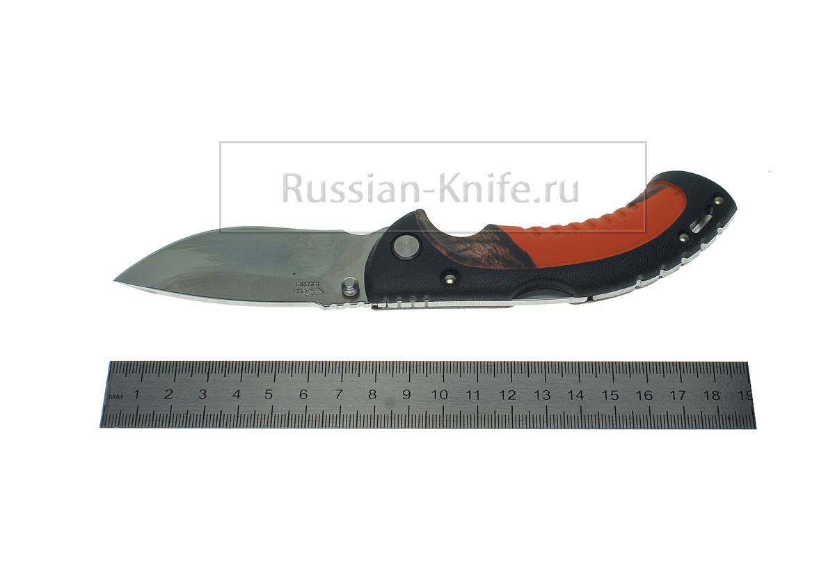 - Нож складной BUCK Omni Hunter Folding 10, сталь 12C27M, 0396 CMS9-B