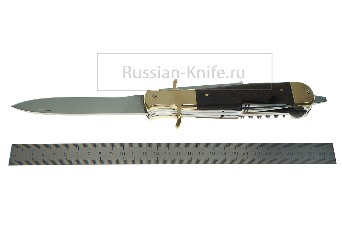 - Складной многопредметный нож Егерь (сталь Х12МФ), венге