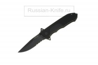 - Нож складной Nemesis Black Titanium (сталь D2)