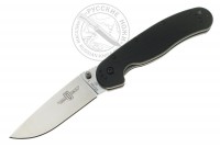 - Складной нож RAT-1, (сталь D2), satin, черная рукоять #ON8867CB